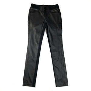 Barnyardstorm Japan Black Faux Leather Skinny Pants NWT